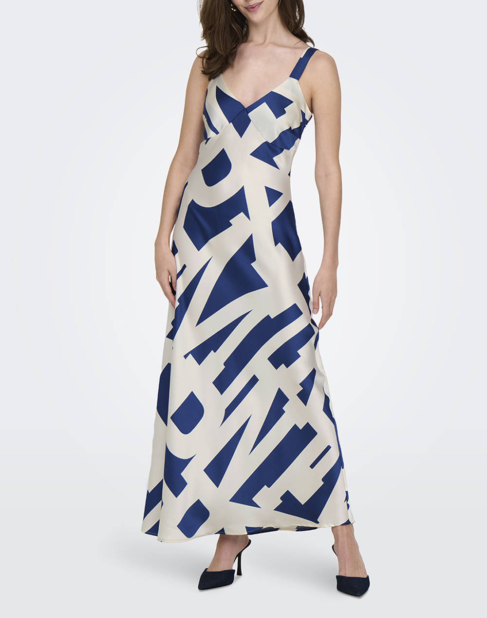 ONLY ONLJAMIE S/L MIDI DRESS CS PTM