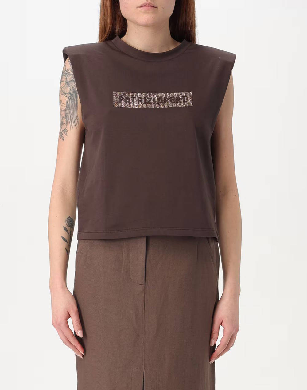 PATRIZIA PEPE MAGLIA/T-SHIRT WOMENS BLOUSE