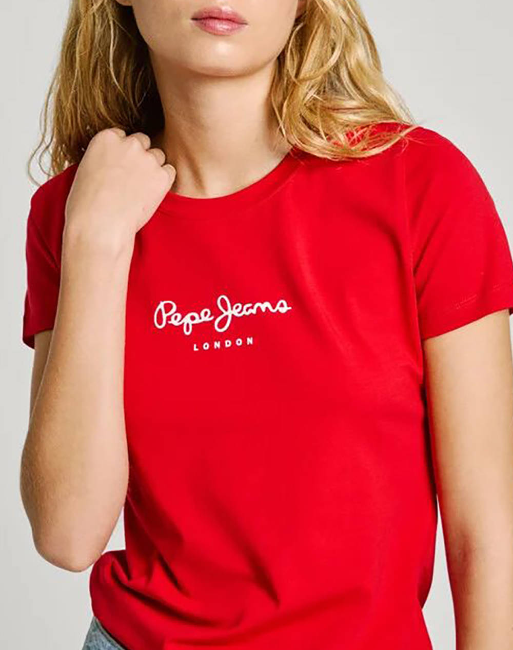 PEPE JEANS DROP 0 NEW VIRGINIA SS N ДАМСКА ТЕНИСКА