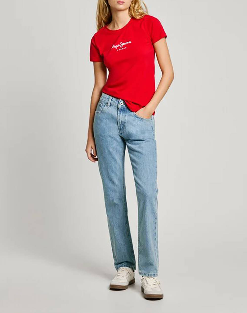 PEPE JEANS DROP 0 NEW VIRGINIA SS N ДАМСКА ТЕНИСКА