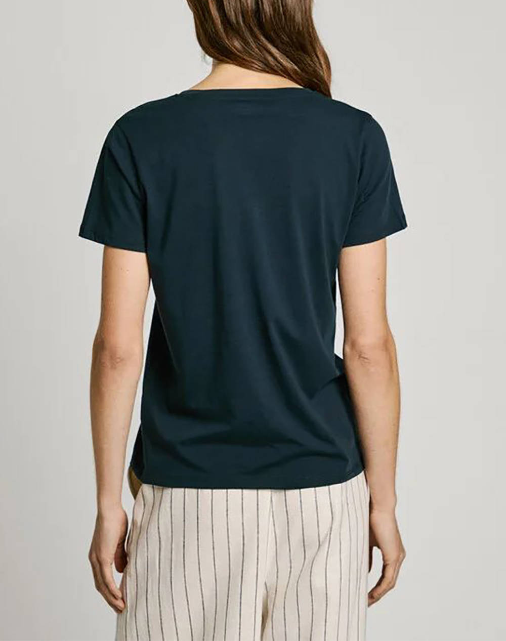 PEPE JEANS DROP 2 MACY V-NECK Дамска тениска