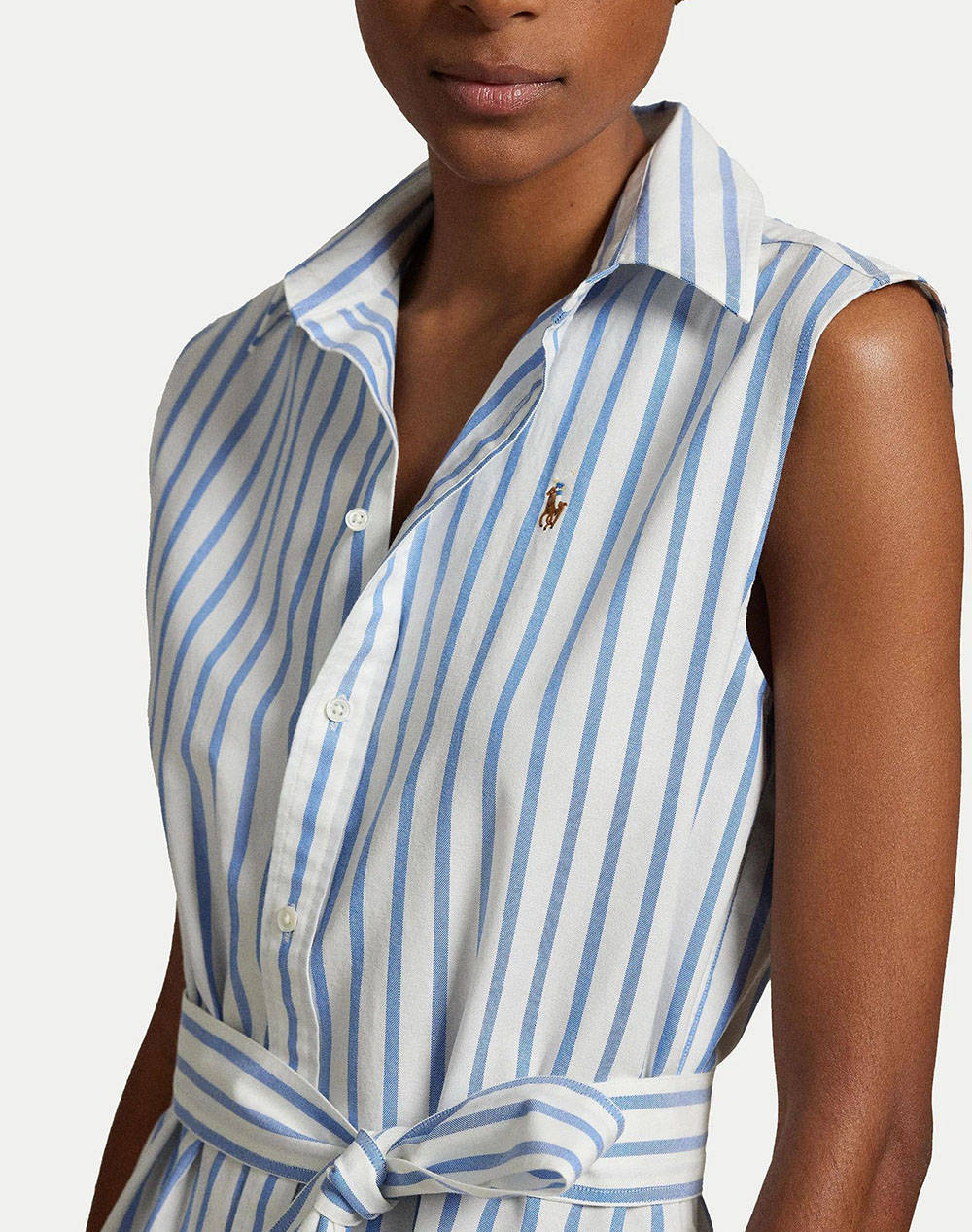 RALPH LAUREN SL N CORY DR-SLEEVELESS-DAY DRESS