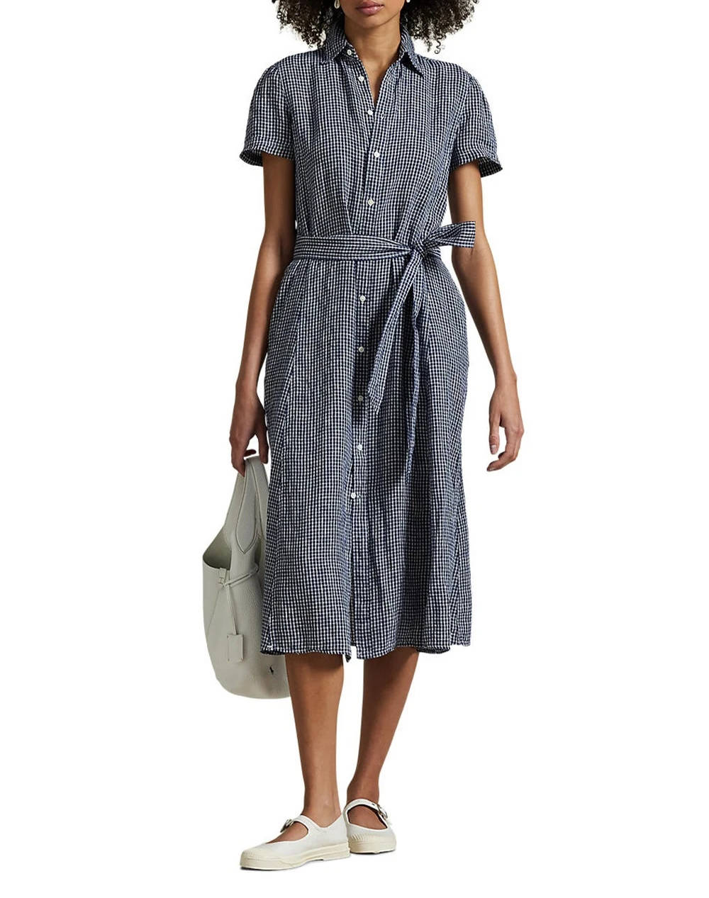RALPH LAUREN SS ASHTN DR-SHORT SLEEVE-DAY DRESS