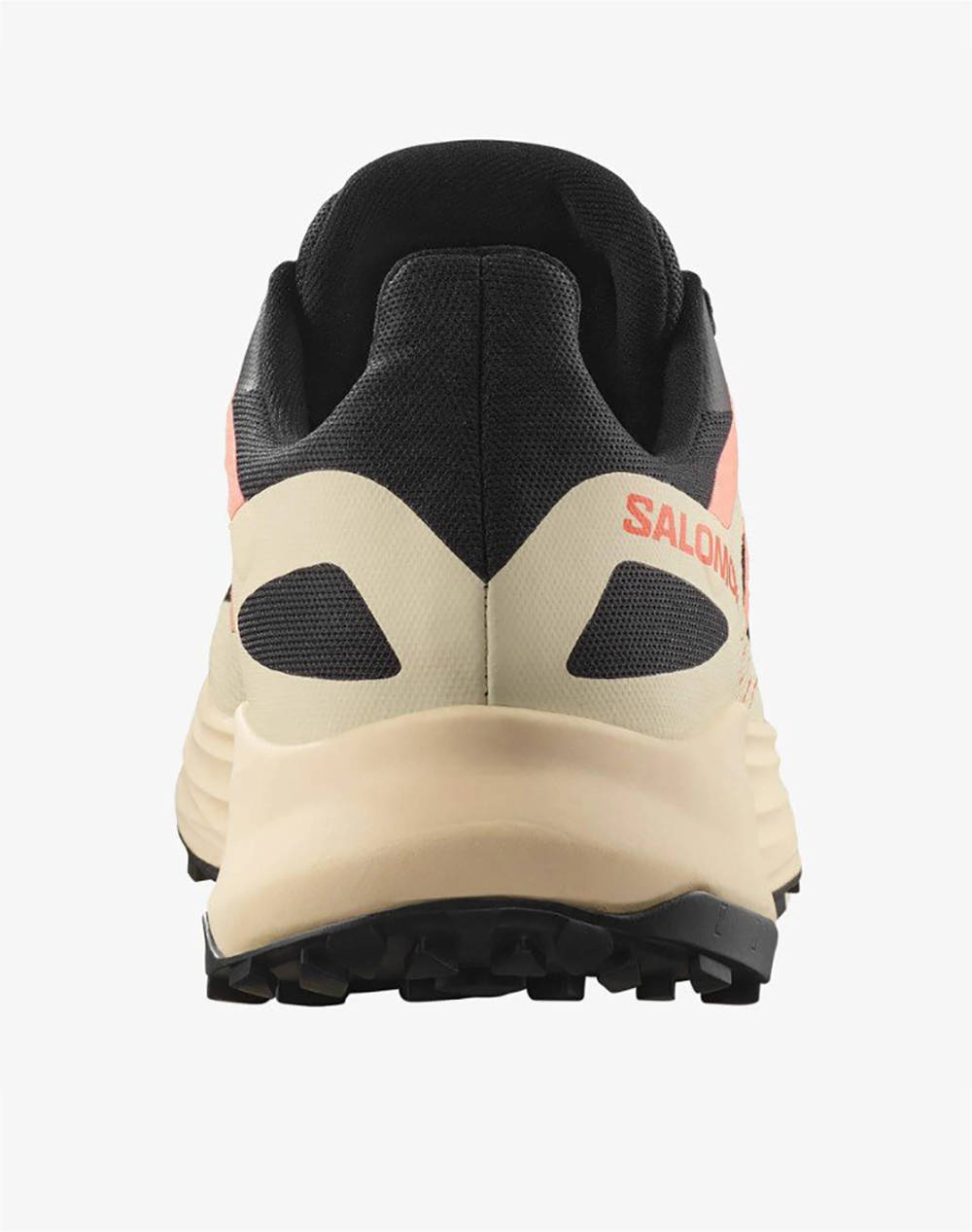 SALOMON TRAIL RUNNING - ULTRA ULTRA FLOW W BLACK / TENDER PEACH / FUSION CORAL WOMENS SHOE