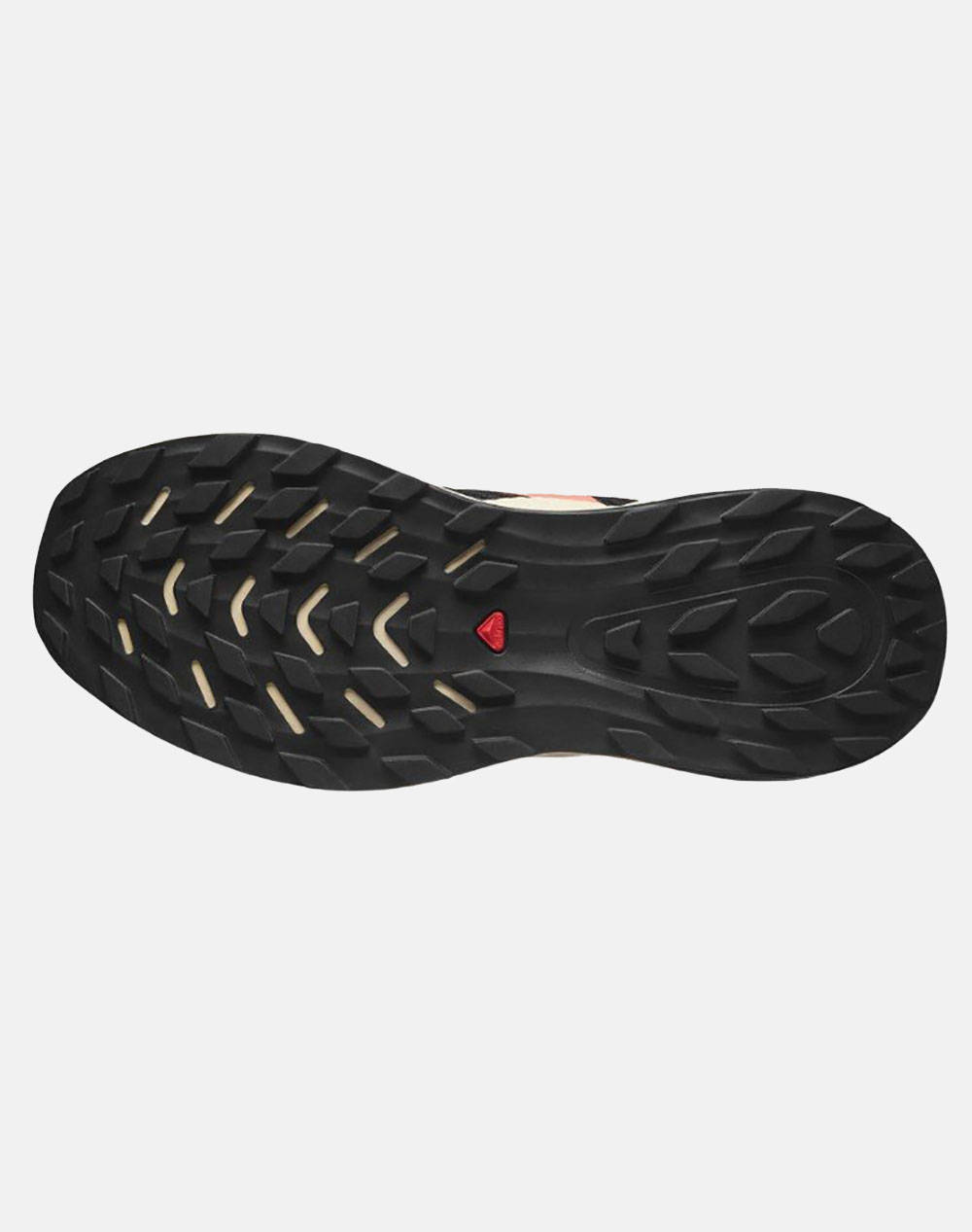 SALOMON TRAIL RUNNING - ULTRA ULTRA FLOW W BLACK / TENDER PEACH / FUSION CORAL WOMENS SHOE