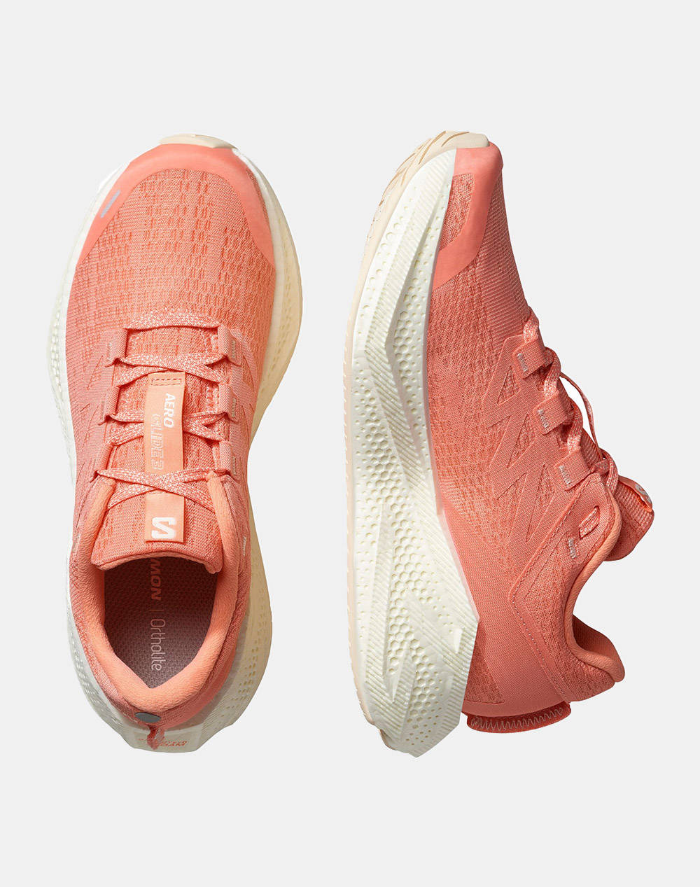 SALOMON RUNNING - AERO AERO GLIDE 3 W FUSION CORAL / VANILLA ICE / TENDER PEACH ДАМСКИ ОБУВКИ