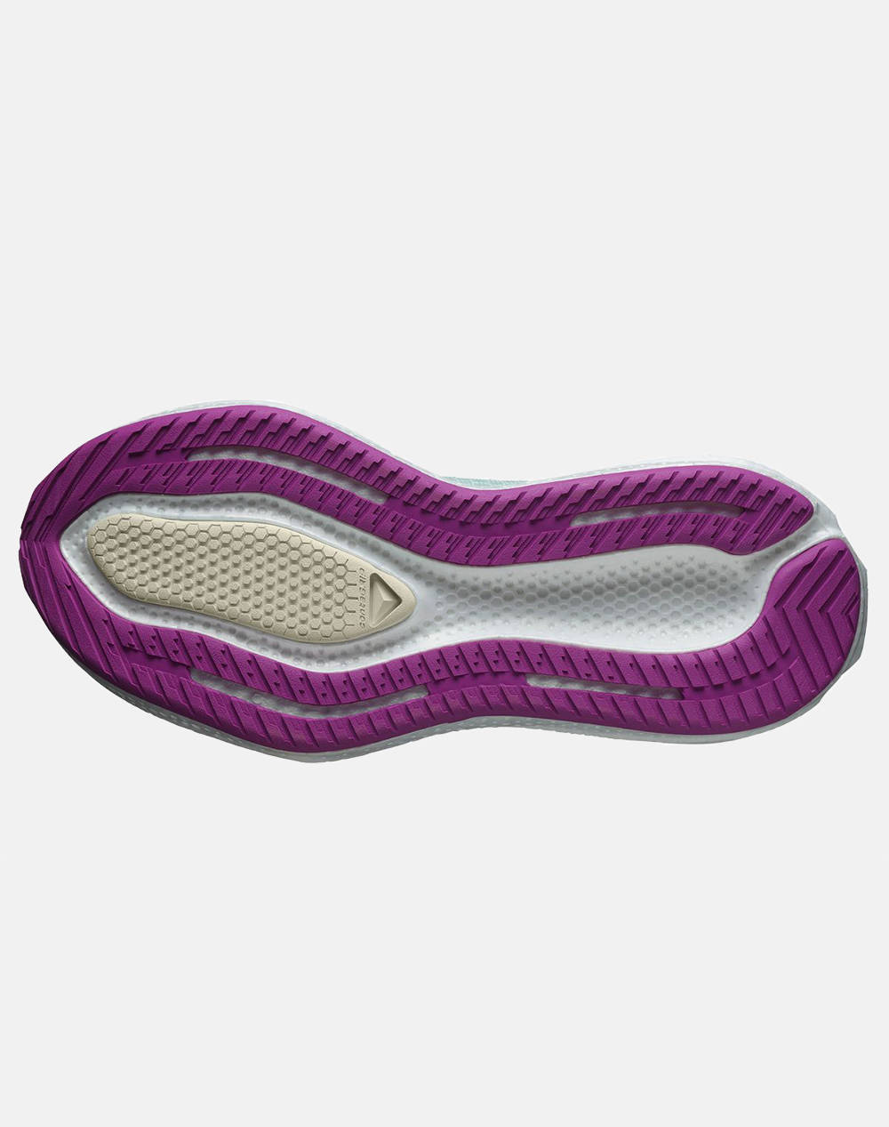 SALOMON RUNNING - AERO AERO GLIDE 3 W BAY / WHITE / WILLOWHERB WOMENS SHOE