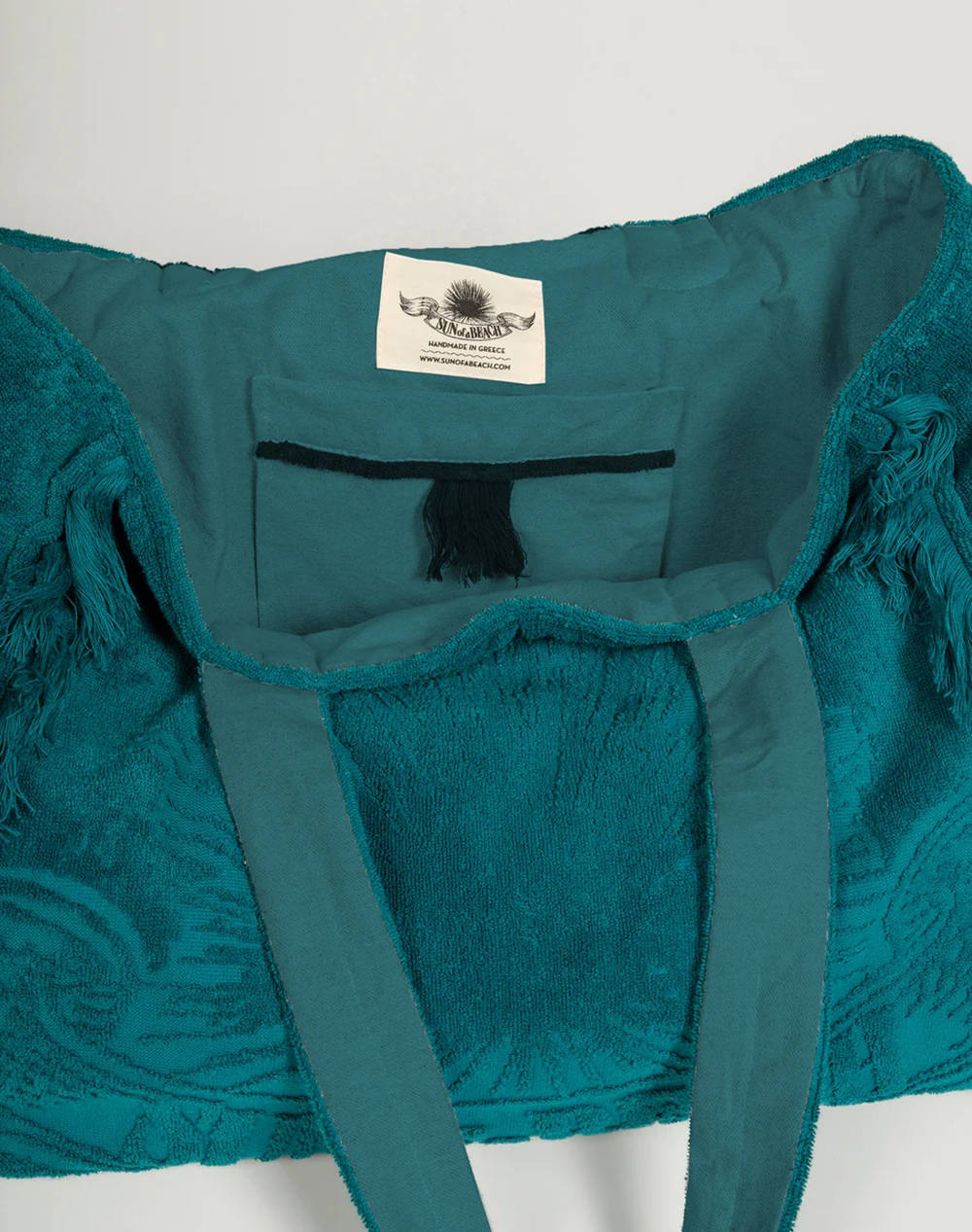 SUN OF A BEACH Terry Tote Beach Bag (Размери: 44 x 40 x 17см.)