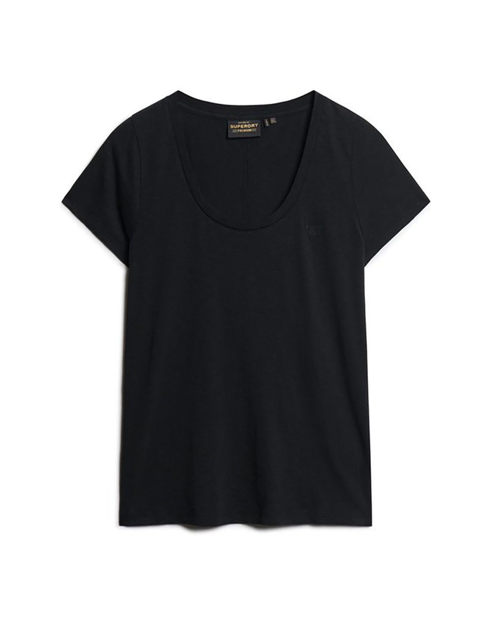 SUPERDRY D1 STUD SCOOP NECK TEE ДАМСКА ТЕНИСКА