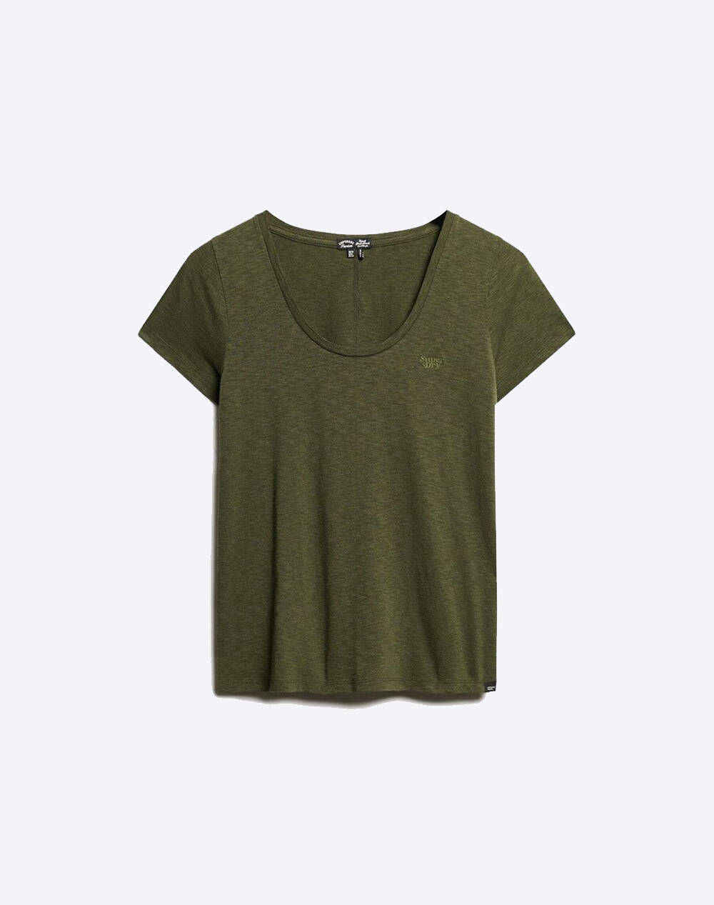 SUPERDRY D1 STUD SCOOP NECK TEE ДАМСКА ТЕНИСКА