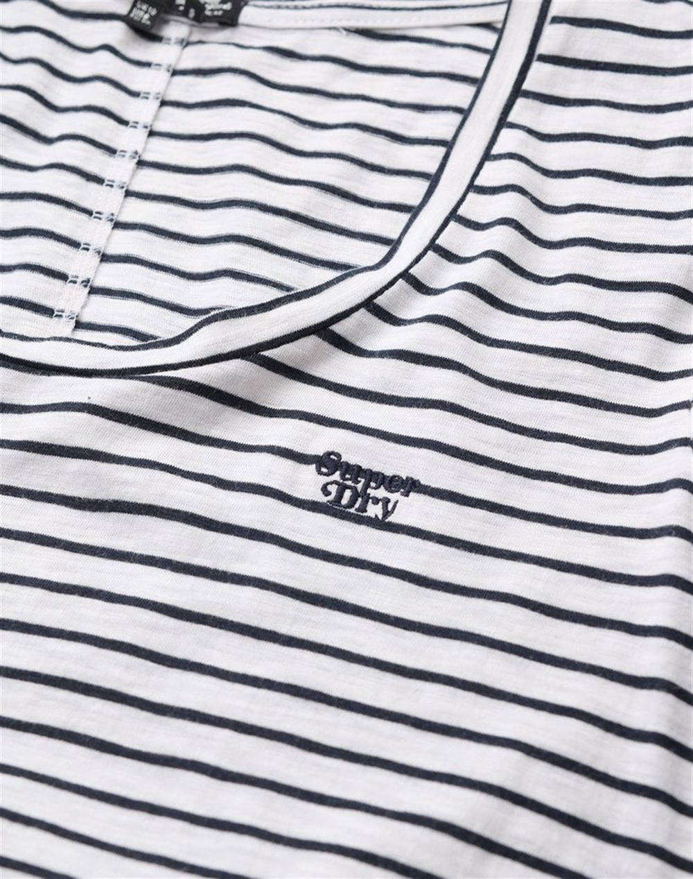 SUPERDRY D1 STUD SCOOP NECK TEE ДАМСКА ТЕНИСКА