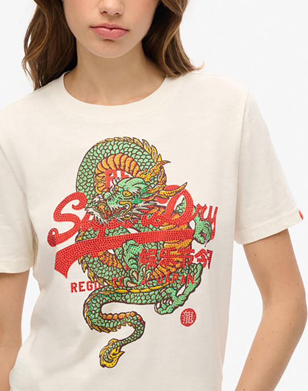 SUPERDRY D1 OVIN VL TOKYO RELAXED TEE ДАМСКА ТЕНИСКА