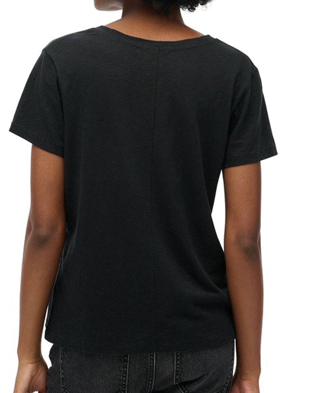 SUPERDRY D1 STUD STUDIOS SLUB EMB VEE TEE ДАМСКА ТЕНИСКА