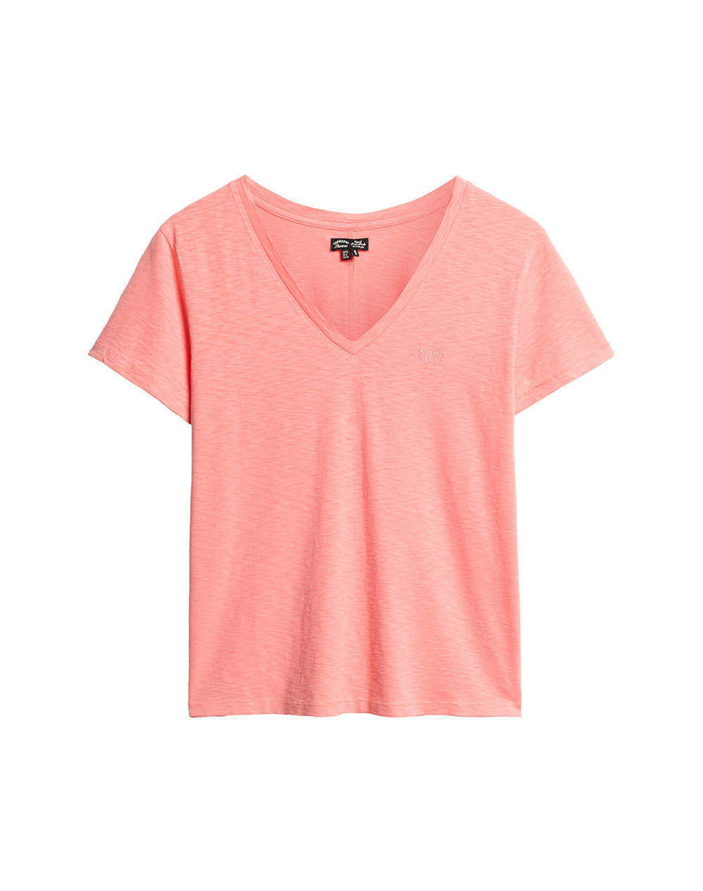 SUPERDRY D1 STUD STUDIOS SLUB EMB VEE TEE ДАМСКА ТЕНИСКА