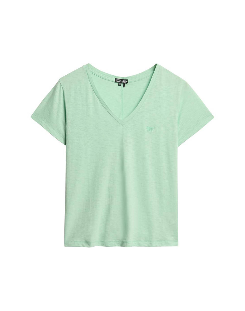 SUPERDRY D1 STUD STUDIOS SLUB EMB VEE TEE ДАМСКА ТЕНИСКА