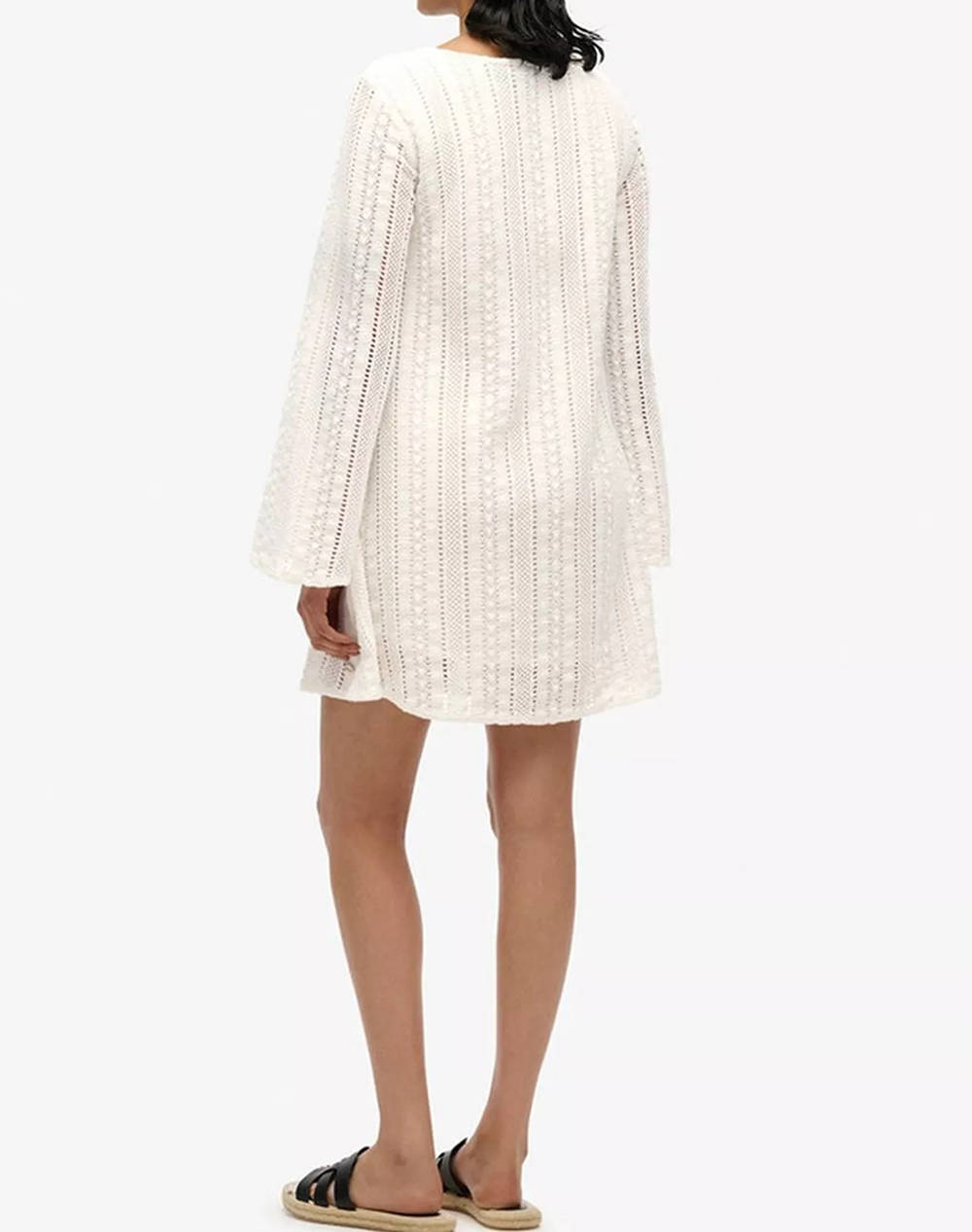 SUPERDRY D2 OVIN IBIZA LACE MINI DRESS ДАМСКА РОКЛЯ