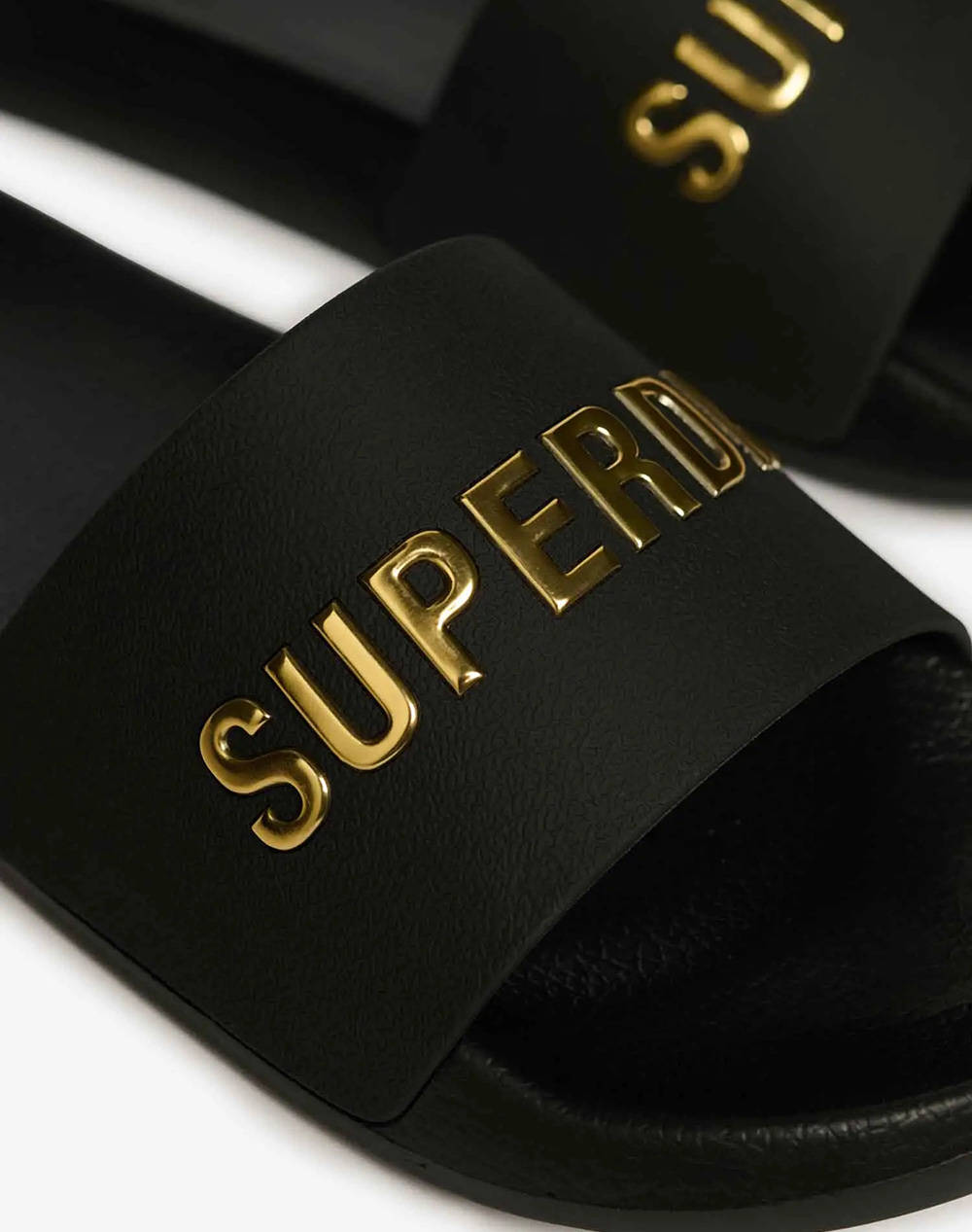SUPERDRY D2 SDNA LUXE LOGO POOL SLIDE WOMENS SHOE