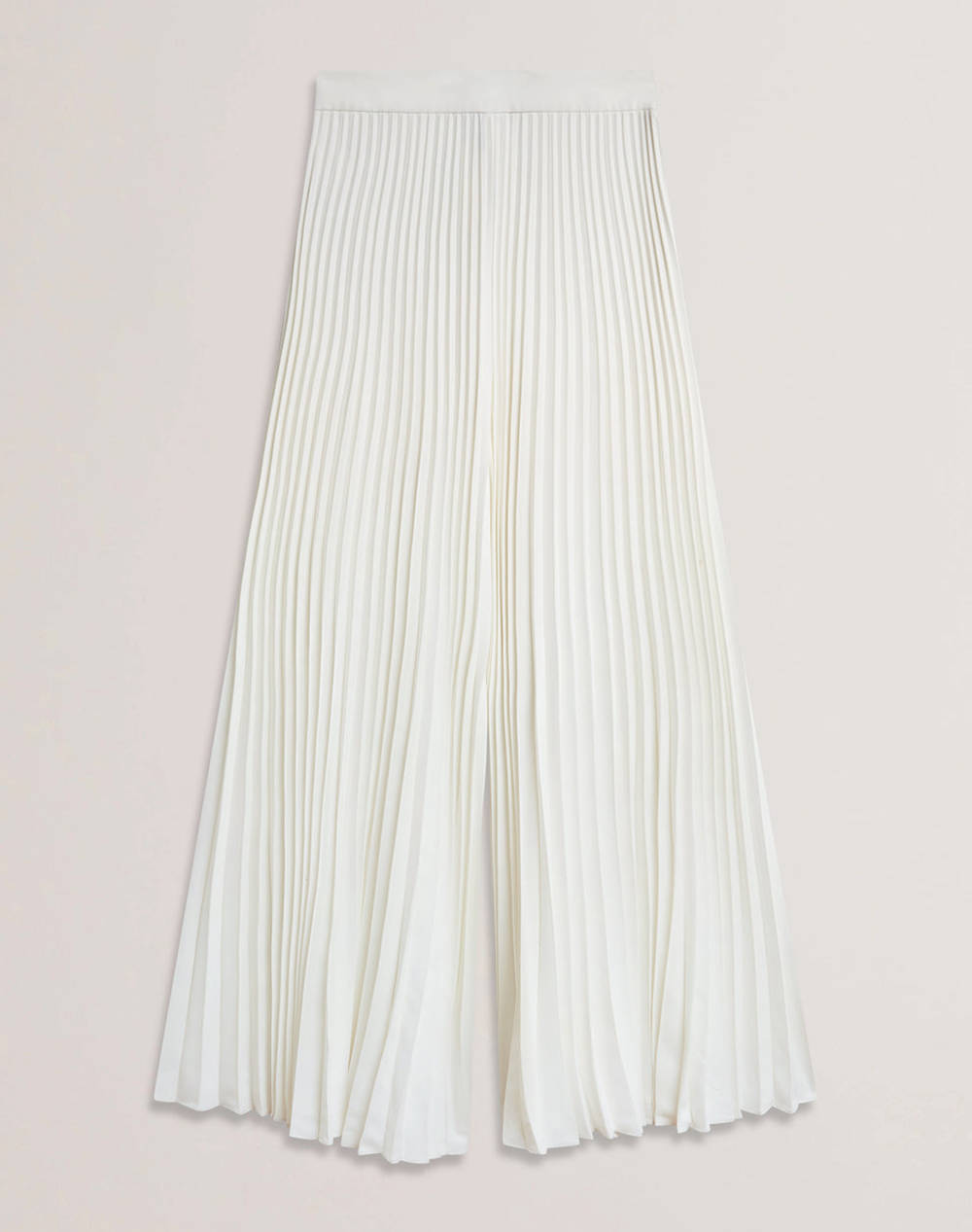 TED BAKER haryx Pleated Wide Leg Crepe Trouser