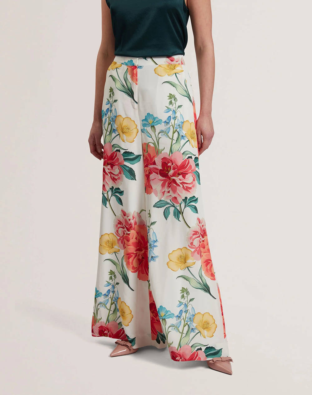 TED BAKER NYMPHAT Printed Trouser