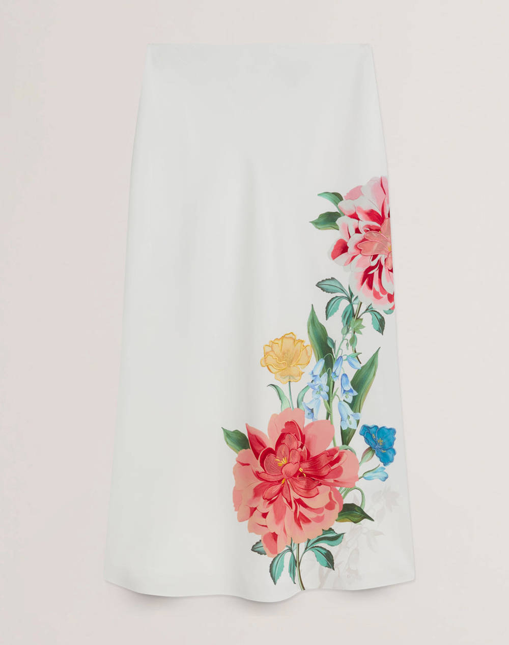 TED BAKER CASLA Printed Column Maxi Skirt