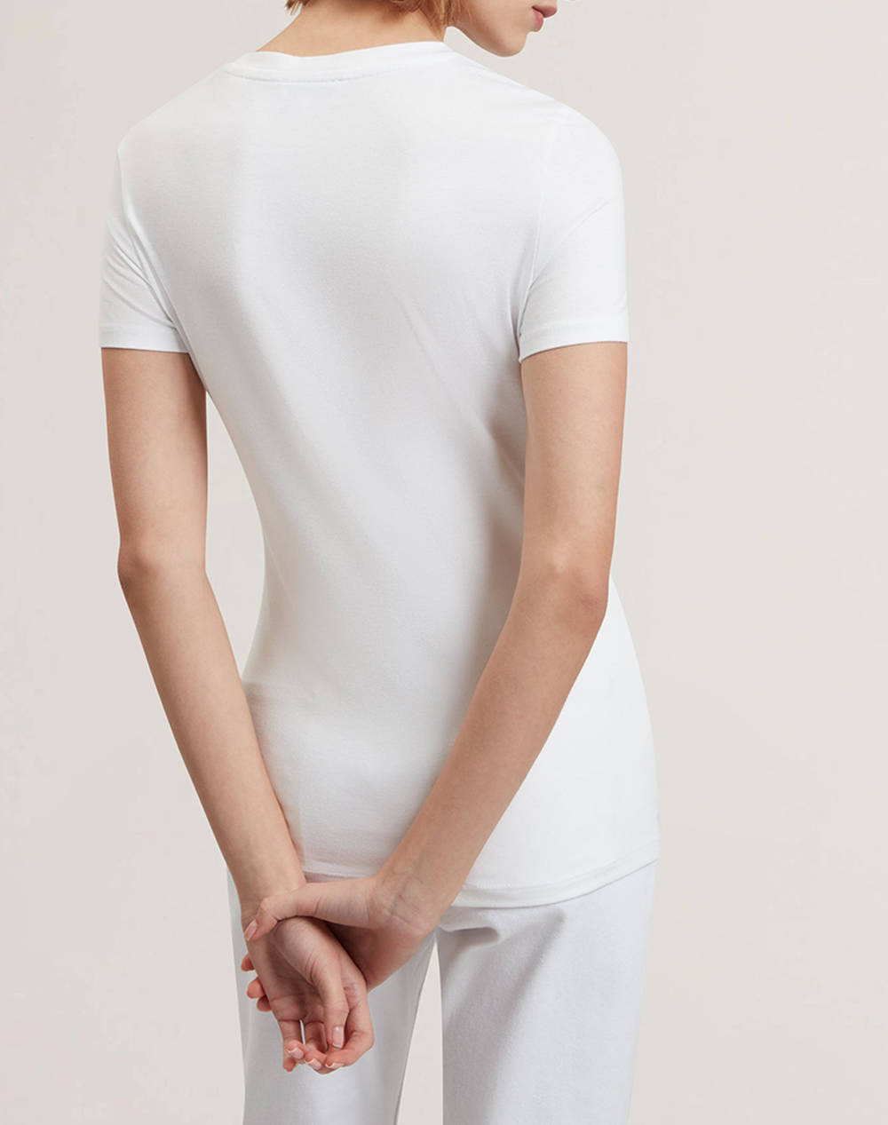 TED BAKER CARNELA Embroidered Logo Short Sleeve Tee