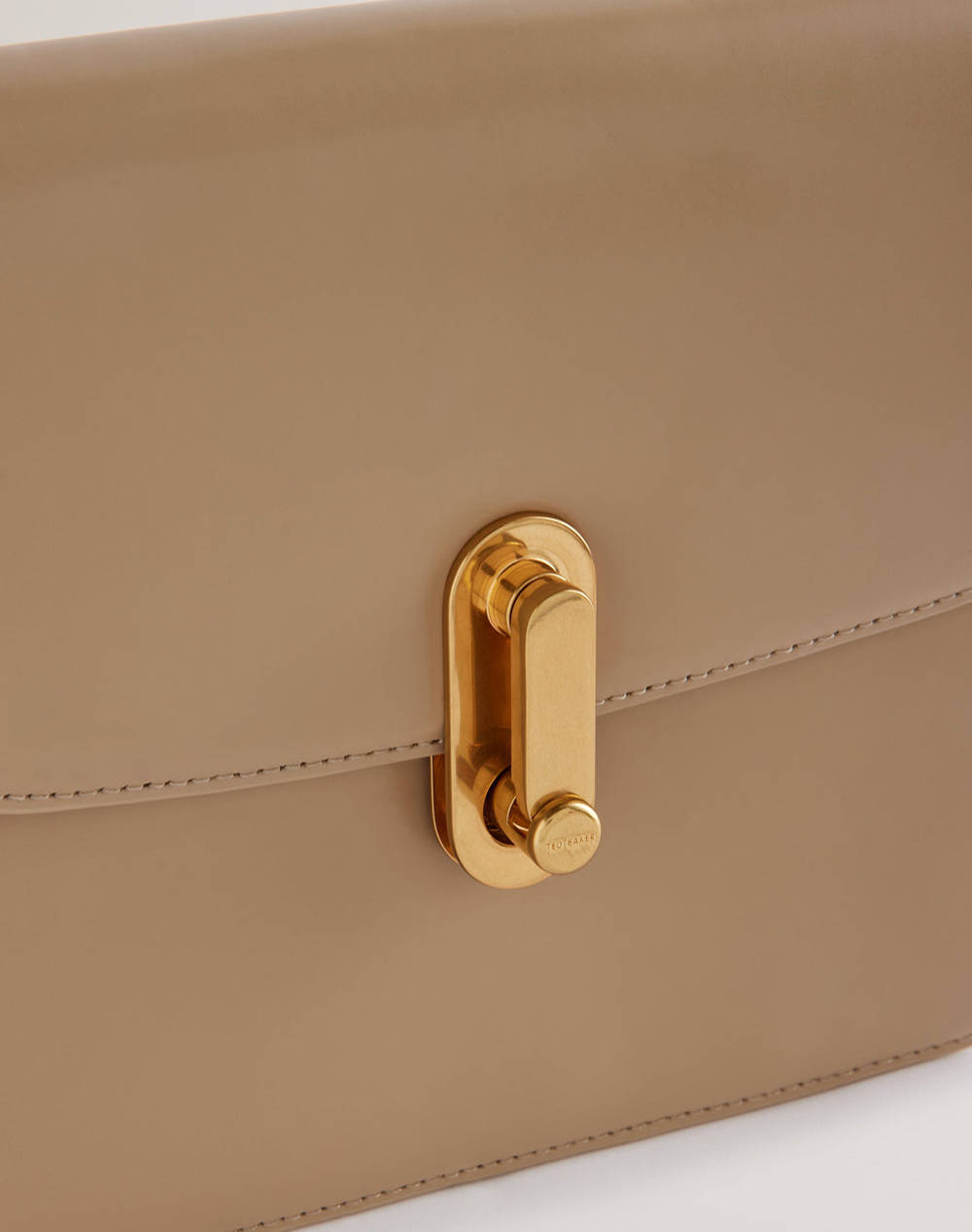 TED BAKER KKAYLI Polished Leather Satchel Bag (Размери: 22 x 17 x 8см.)