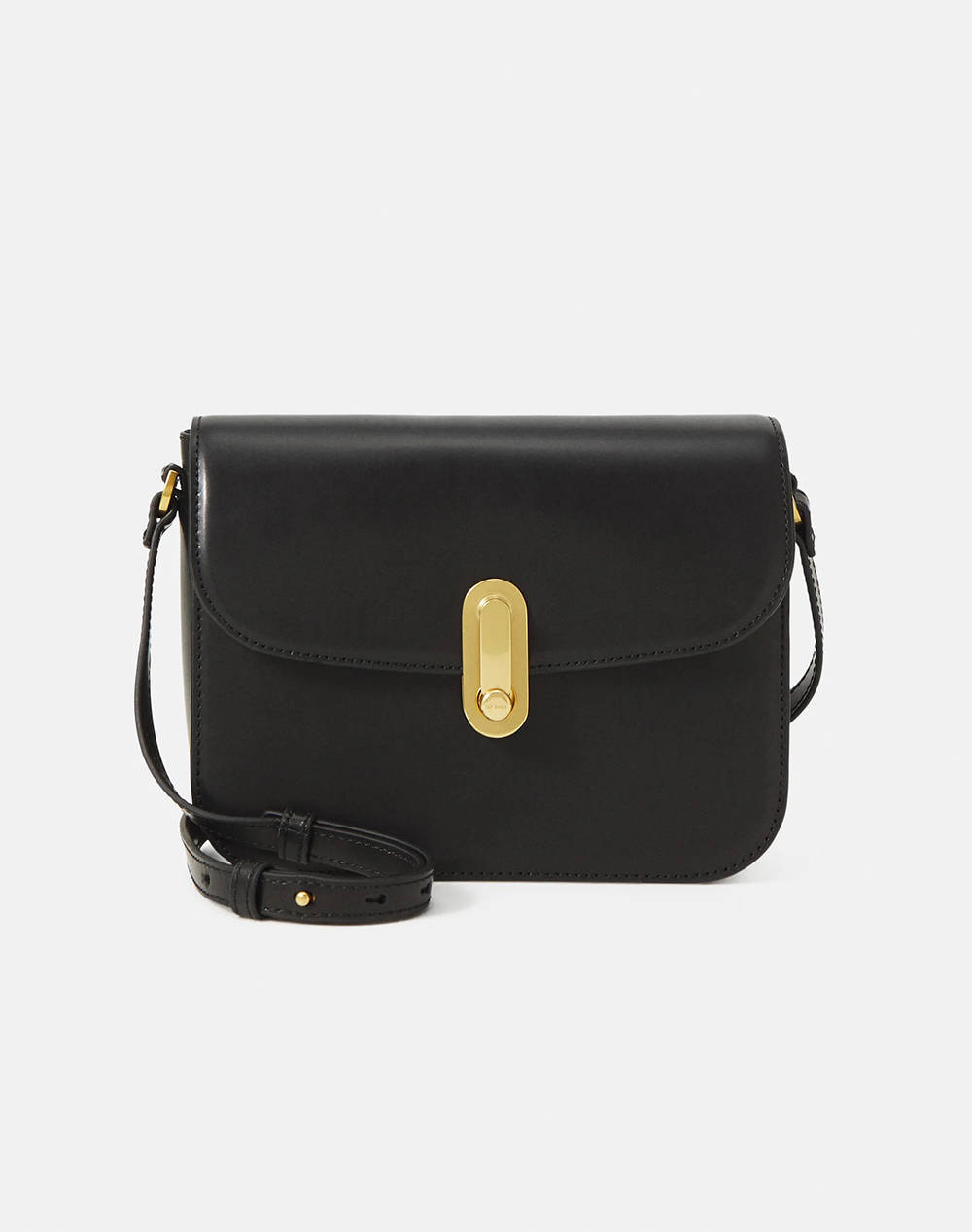 TED BAKER KKAYLI Polished Leather Satchel Bag (Размери: 22 x 17 x 8см.)