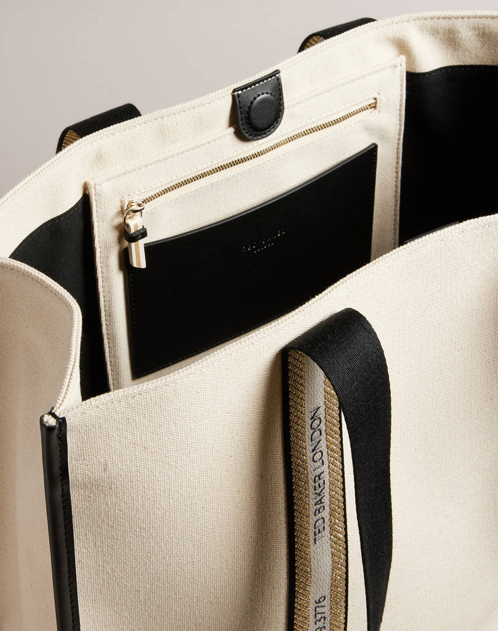 TED BAKER GEORJEY Branded Webbing Canvas Tote (Размери: 14 x 36 x 45см.)