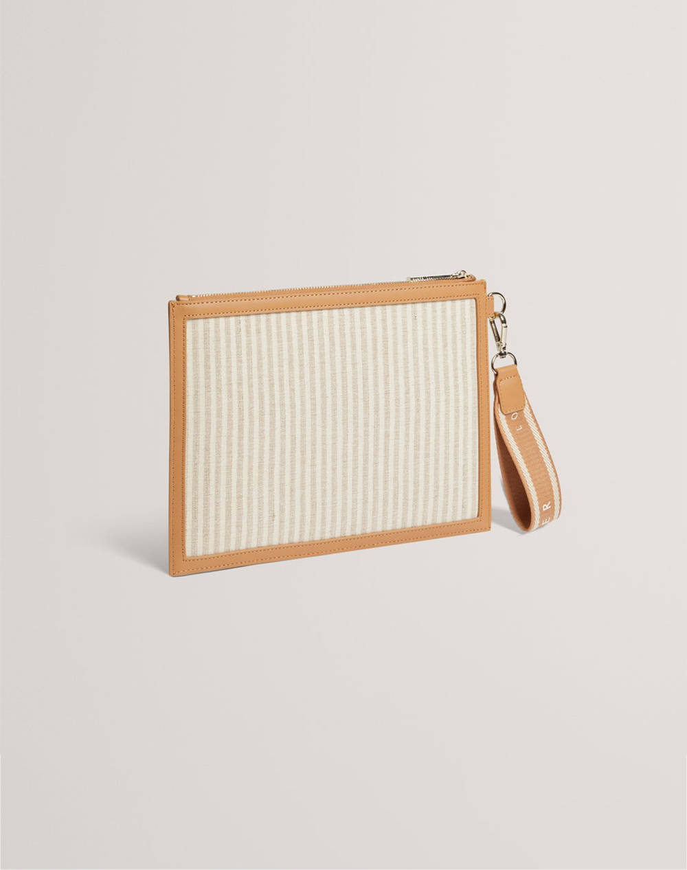 TED BAKER HAYSS Striped Canvas Webbing Pouch (Размери: 27 x 20 см.)