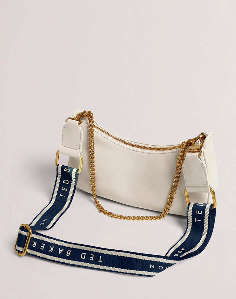 TED BAKER ESSIY Webbing Leather Crossbody Bag (Размери: 25 x 12см.)