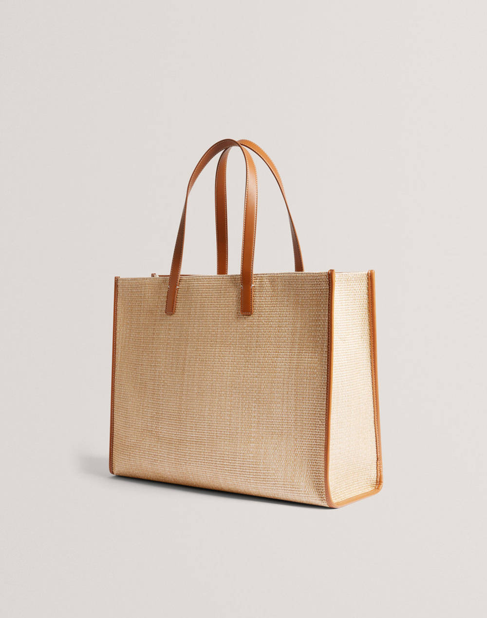 TED BAKER PALLMER Faux Raffia Large Icon Bag (Размери: 45 x 33 x 13см.)