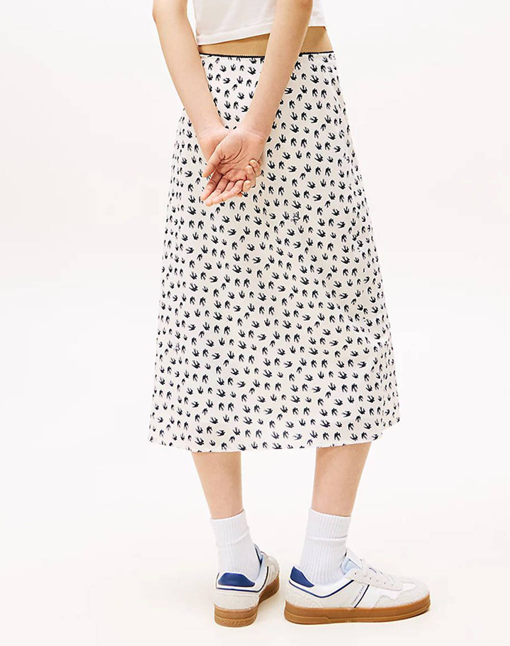TOMMY JEANS TJW MIDI AOP SKIRT