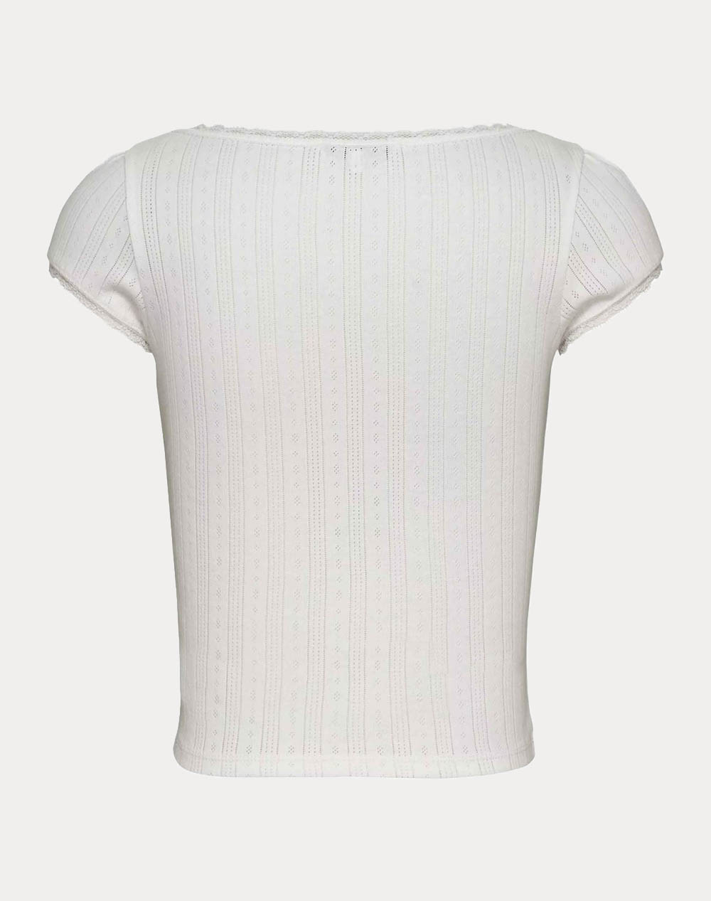 TOMMY JEANS TJW SLIM SH POINTELLE SS TEE EXT