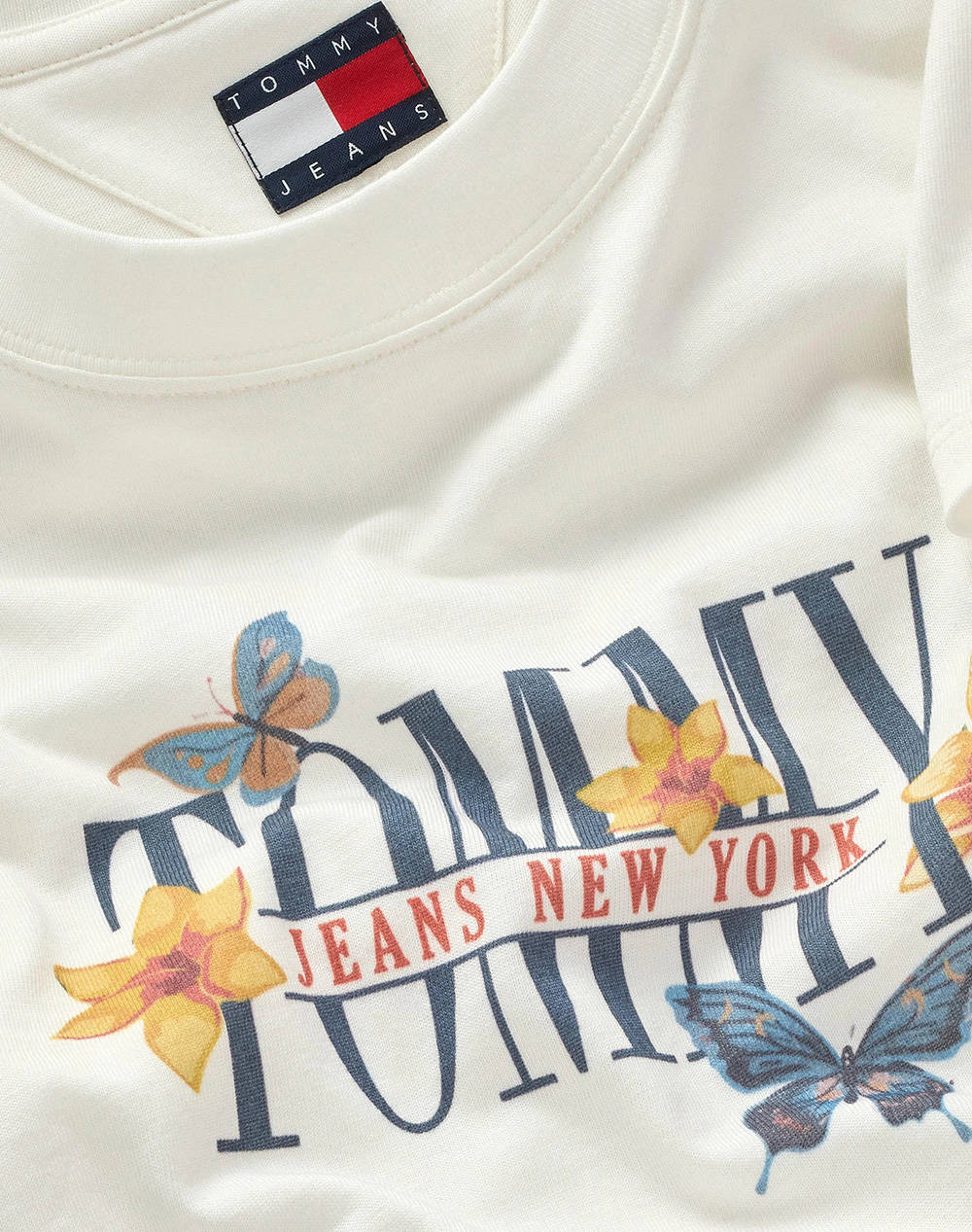 TOMMY JEANS TJW SLIM TJ BUTTERFLY TEE