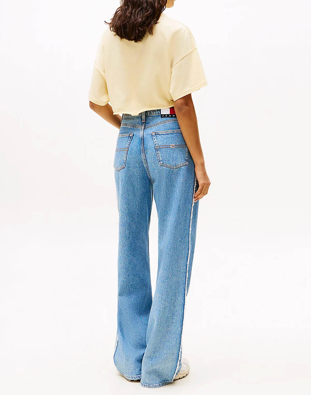 TOMMY JEANS TJW REG WAIST TIE BADGE TEE EXT