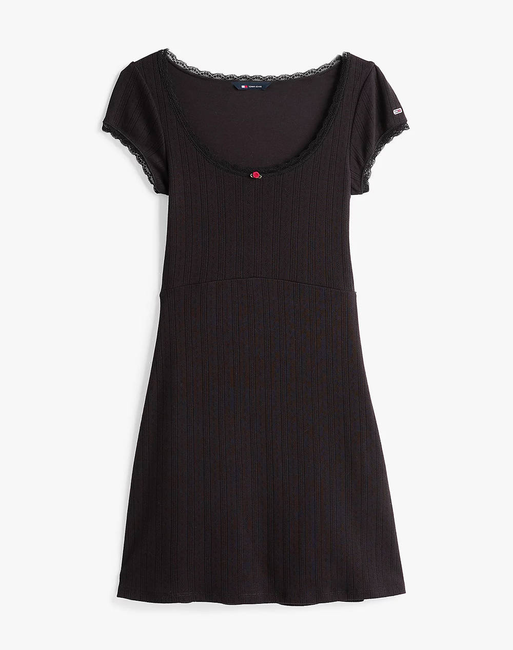 TOMMY JEANS TJW POINTELLE A-LINE DRESS EXT