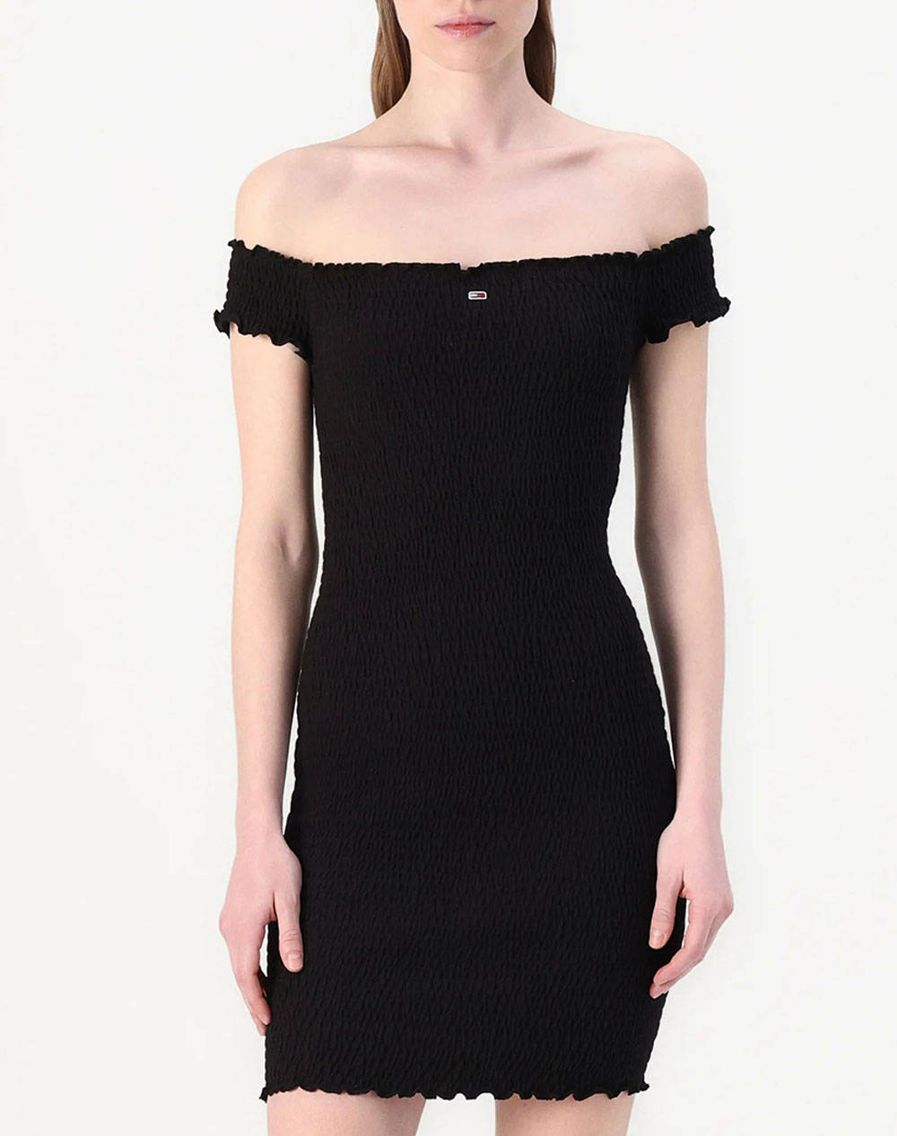 TOMMY JEANS TJW SMOCK BODYCON DRESS