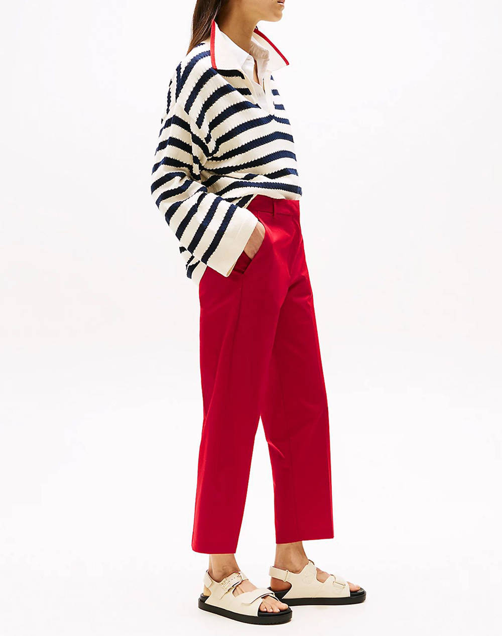 TOMMY HILFIGER SLIM STRAIGHT CO CHINO