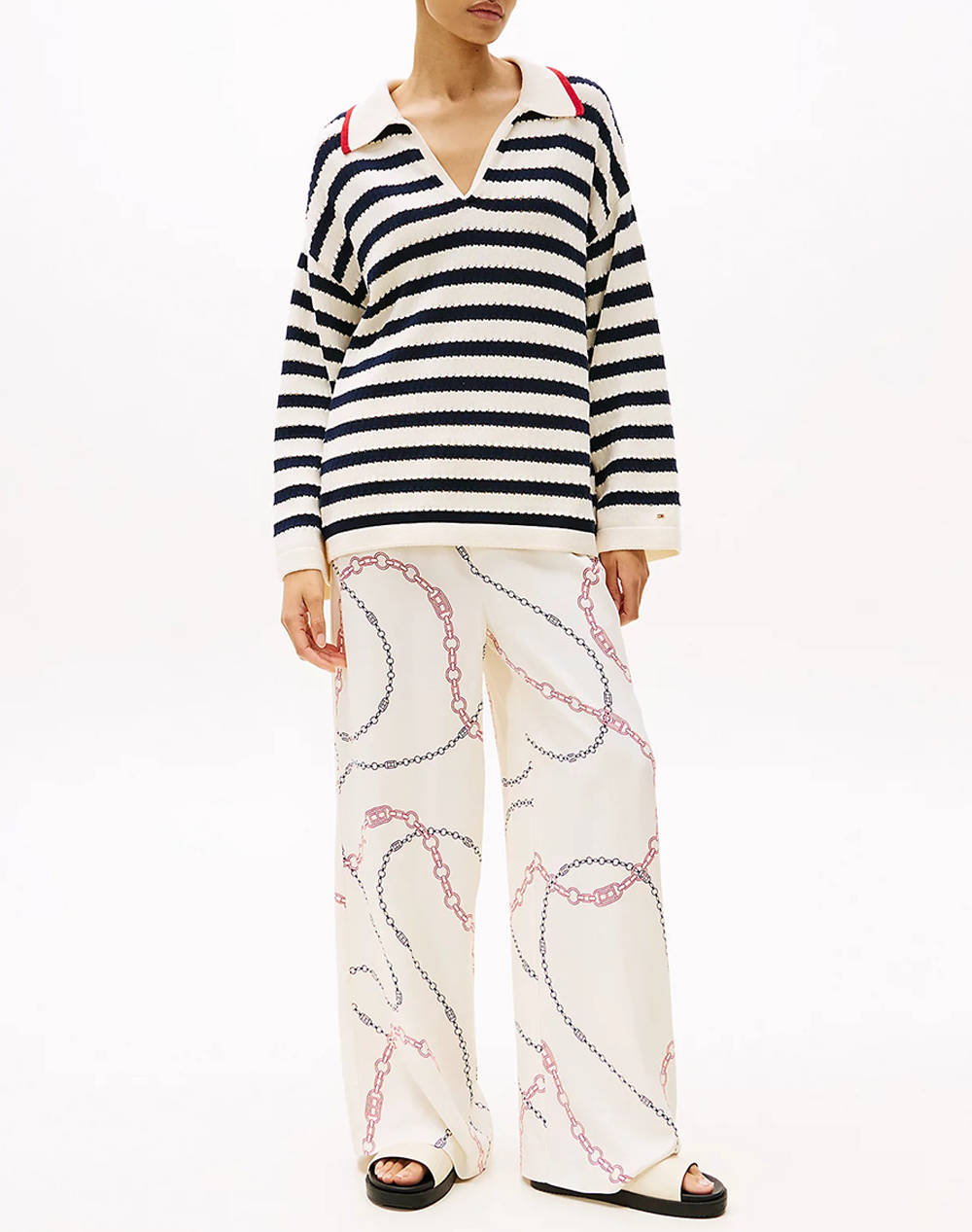 TOMMY HILFIGER SOFT VISCOSE WOVEN PANTS