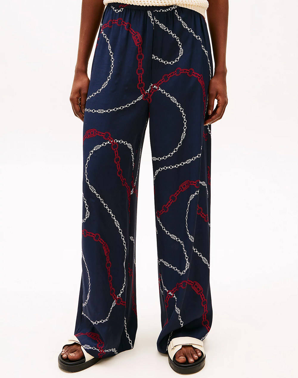 TOMMY HILFIGER SOFT VISCOSE WOVEN PANTS