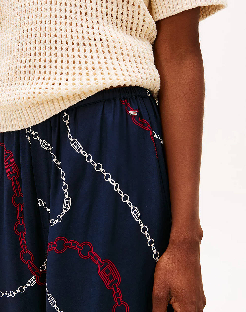 TOMMY HILFIGER SOFT VISCOSE WOVEN PANTS