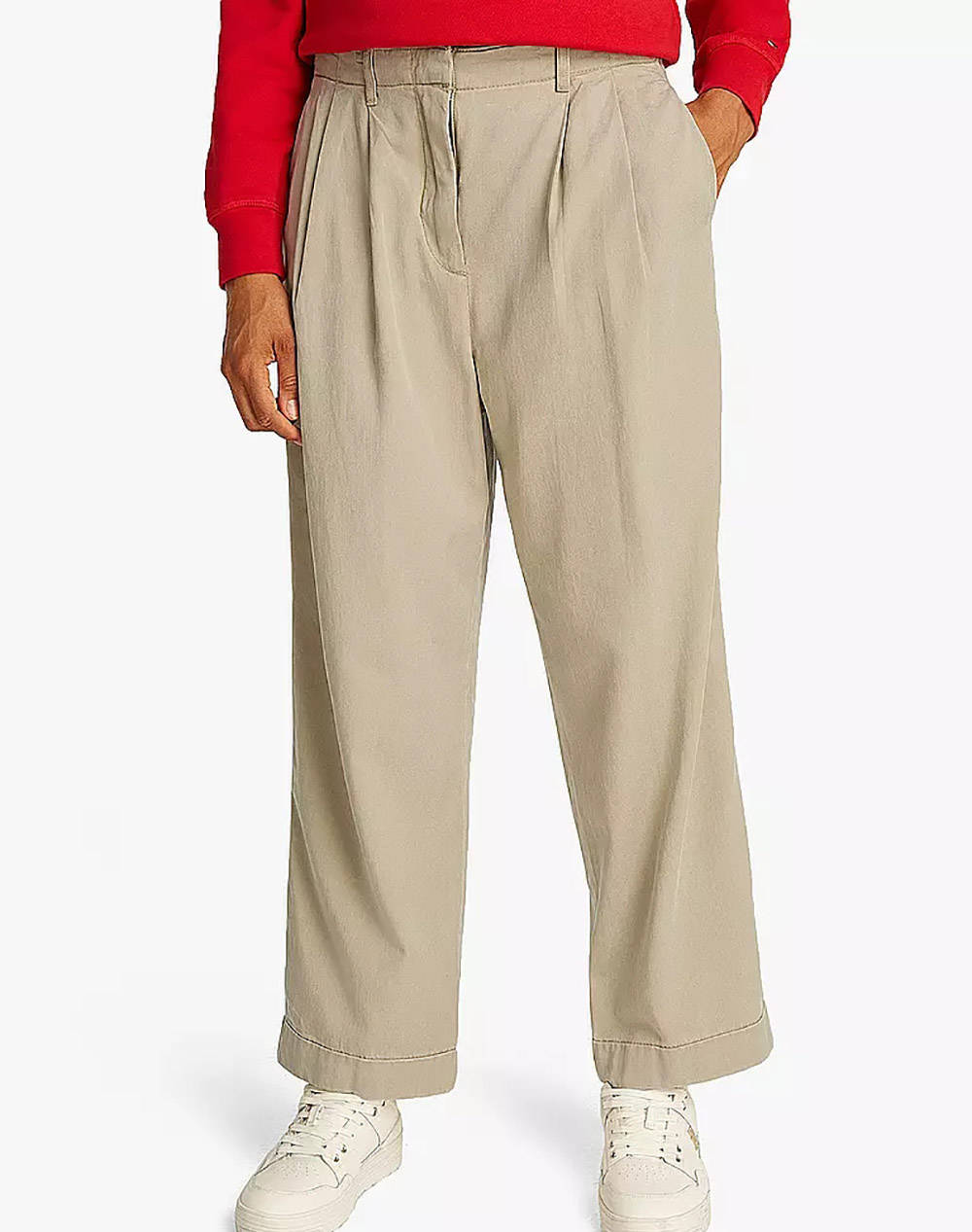 TOMMY HILFIGER CO TENCEL RLXD STR PULL ON CHINO