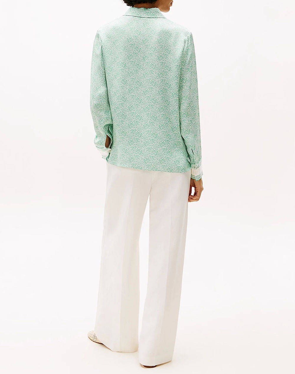 TOMMY HILFIGER SATEEN REGULAR LS SHIRT