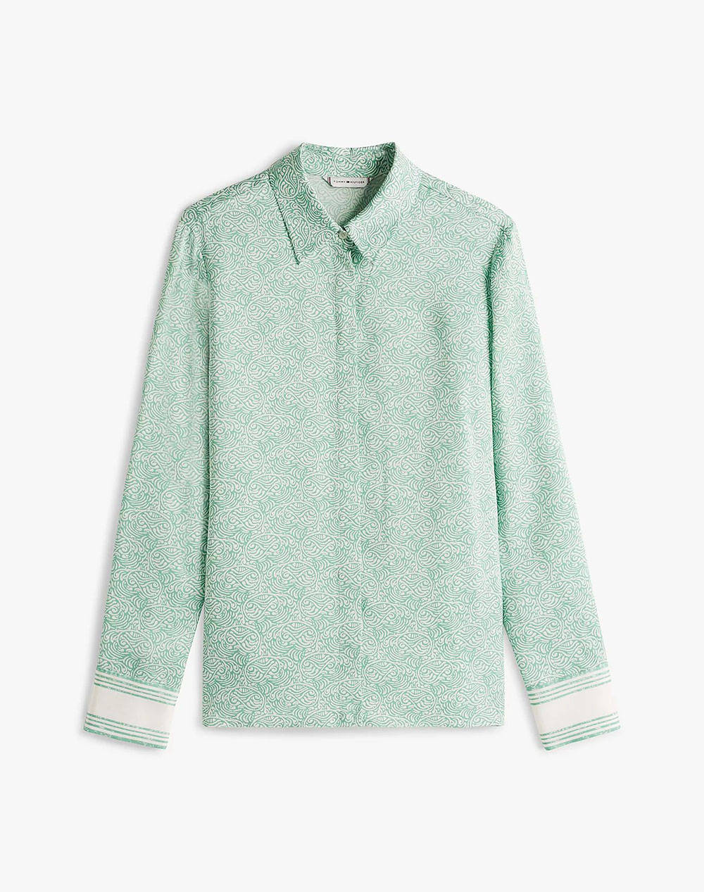 TOMMY HILFIGER SATEEN REGULAR LS SHIRT