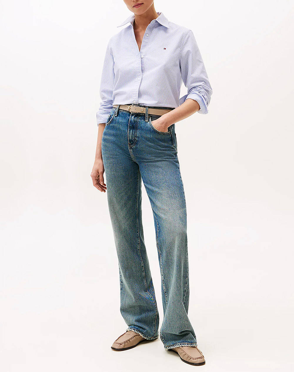 TOMMY HILFIGER OXFORD RELAXED FIT SHIRT