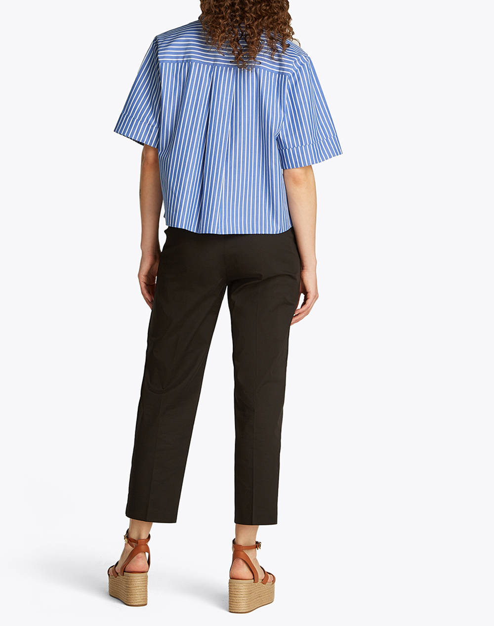 TOMMY HILFIGER POPLIN BOXY SHORT S/S SHIRT