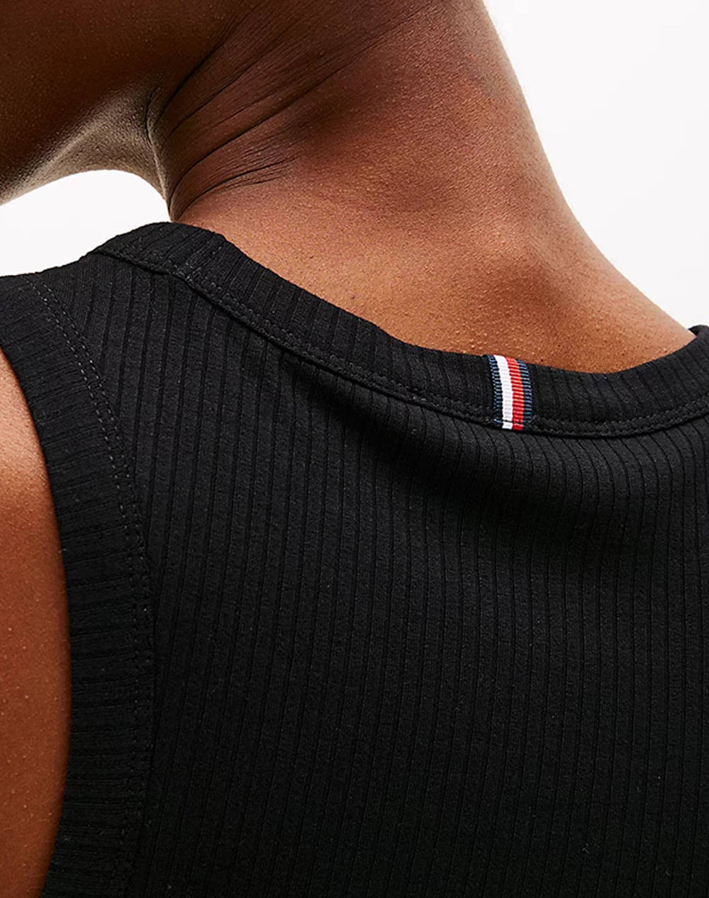 TOMMY HILFIGER SLIM 5X2 RIB TANK TOP NS