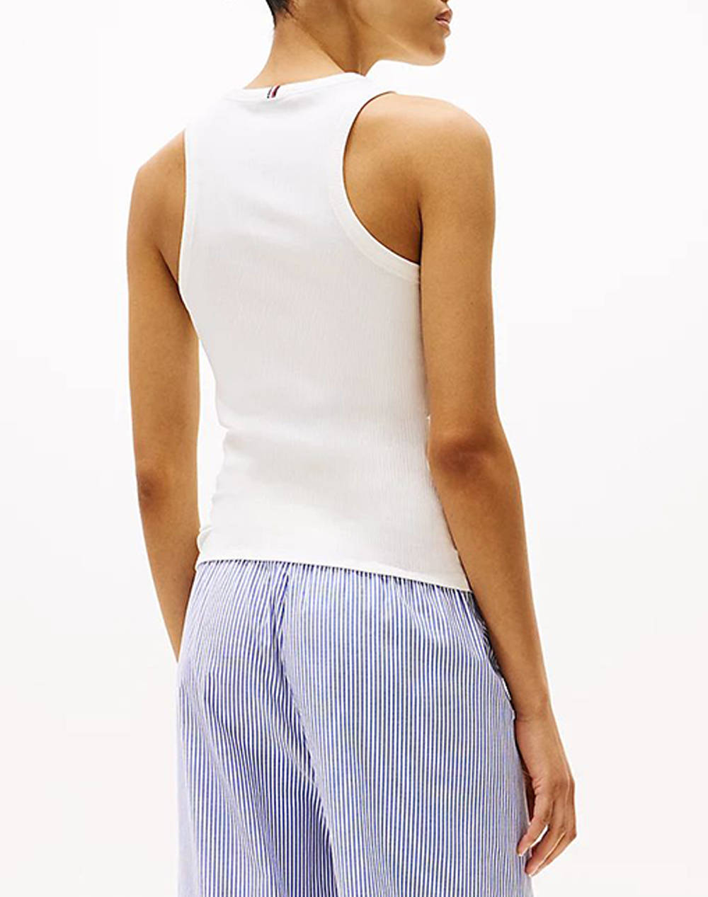 TOMMY HILFIGER SLIM 5X2 RIB TANK TOP NS