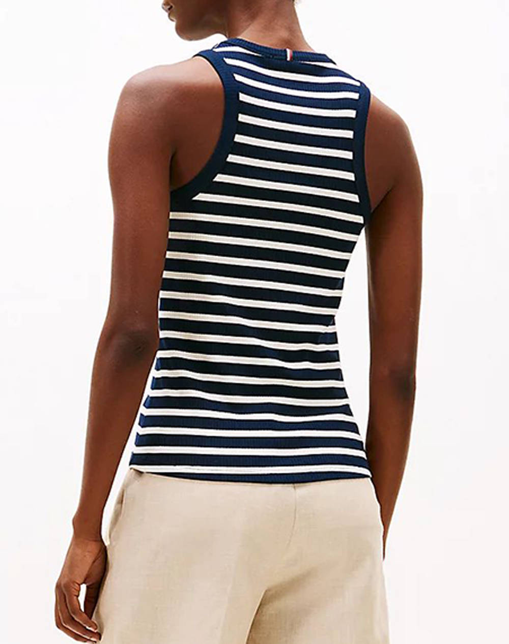 TOMMY HILFIGER SLIM 5X2 RIB TANK TOP NS