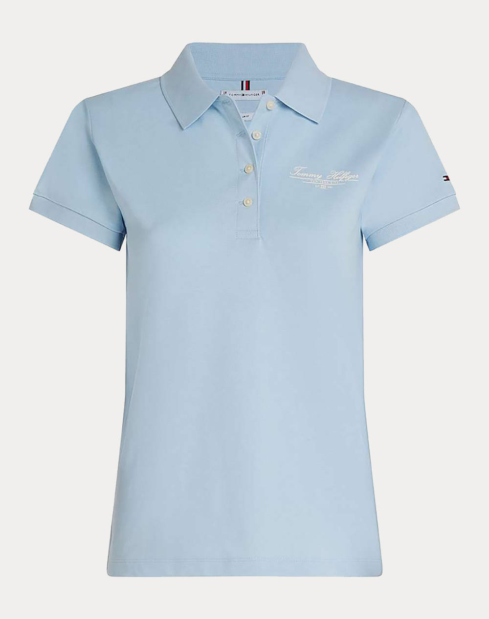 TOMMY HILFIGER SLIM SCRIPT POLO SS